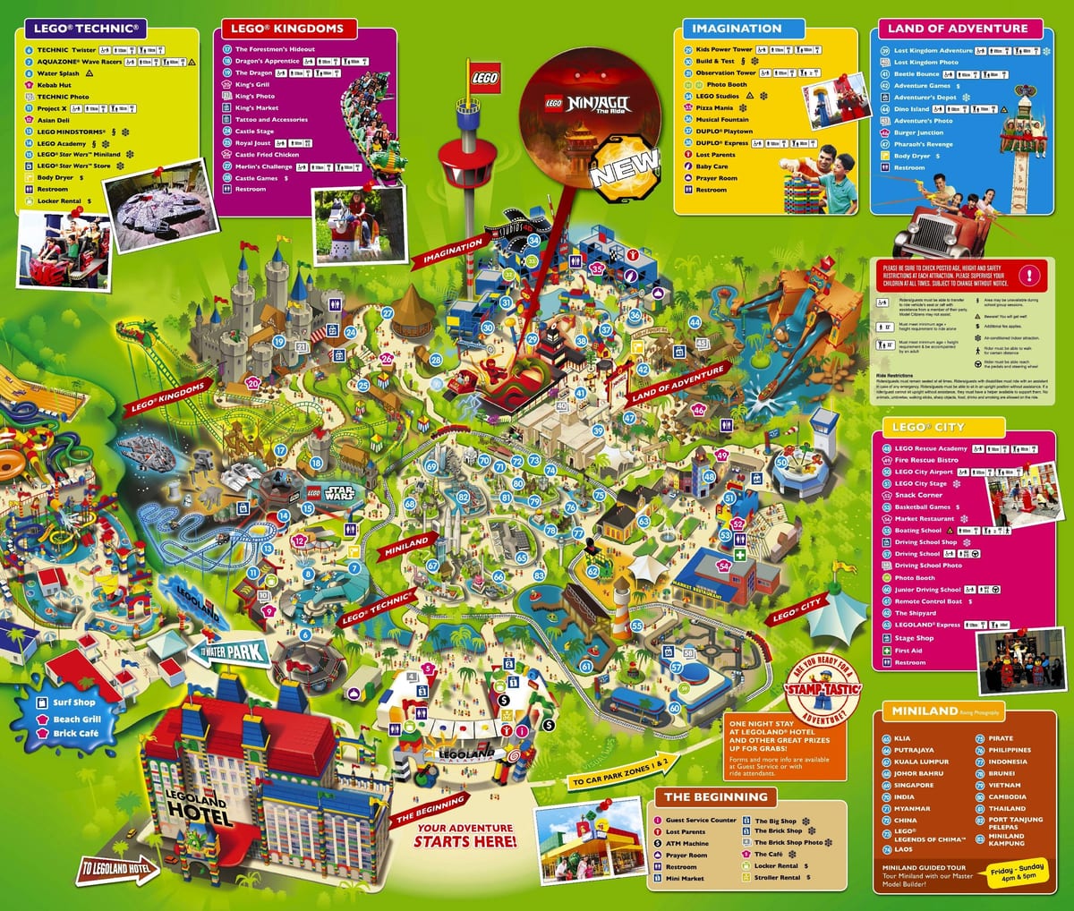 નકશો legoland મલેશિયા