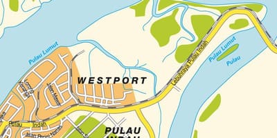 Kluang મલેશિયા નકશો